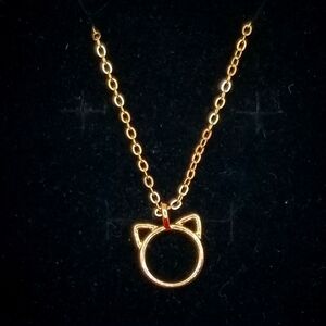 "Purrfection" Cat Pendant Necklace